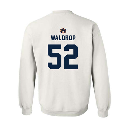 Auburn - NCAA Baseball : Tanner Waldrop - Replica Shersey Crewneck Sweatshirt-1