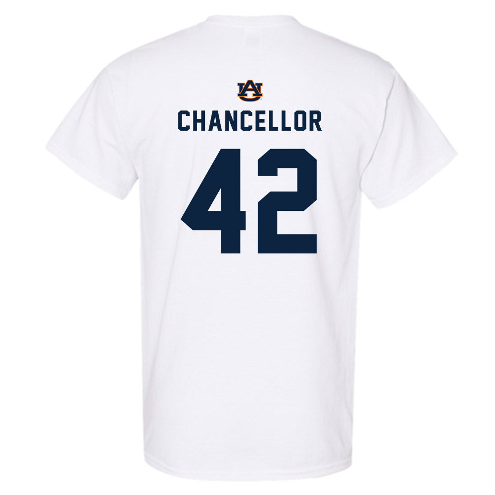 Auburn - NCAA Baseball : Abe Chancellor - Replica Shersey T-Shirt-1