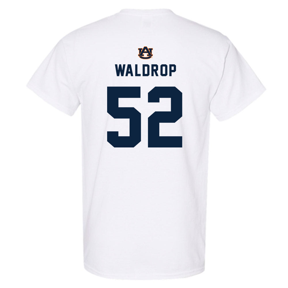 Auburn - NCAA Baseball : Tanner Waldrop - Replica Shersey T-Shirt-1