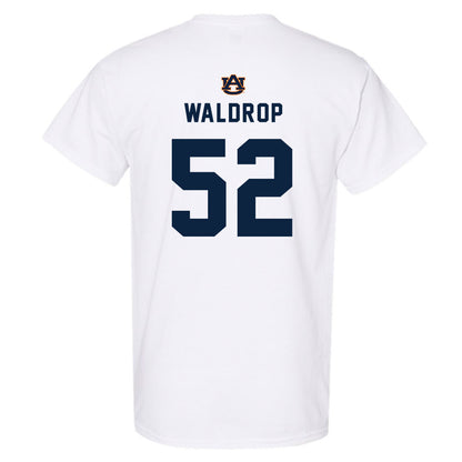 Auburn - NCAA Baseball : Tanner Waldrop - Replica Shersey T-Shirt-1