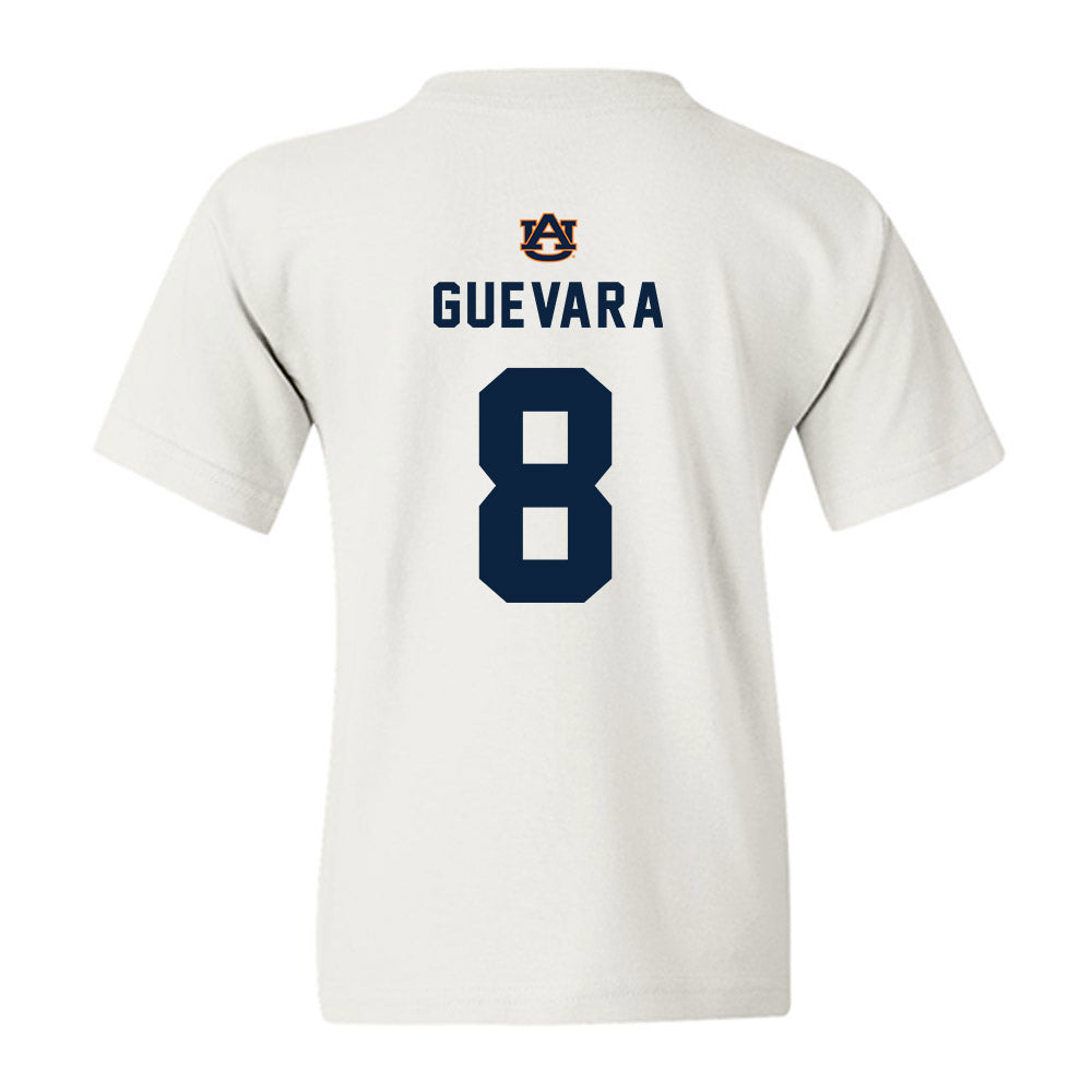 Auburn - NCAA Baseball : Eric Guevara - Replica Shersey Youth T-Shirt-1