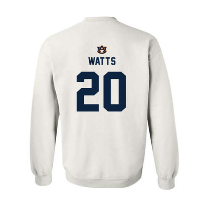 Auburn - NCAA Baseball : Dylan Watts - Replica Shersey Crewneck Sweatshirt