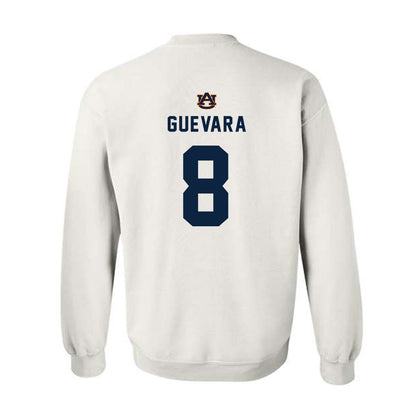 Auburn - NCAA Baseball : Eric Guevara - Replica Shersey Crewneck Sweatshirt-1