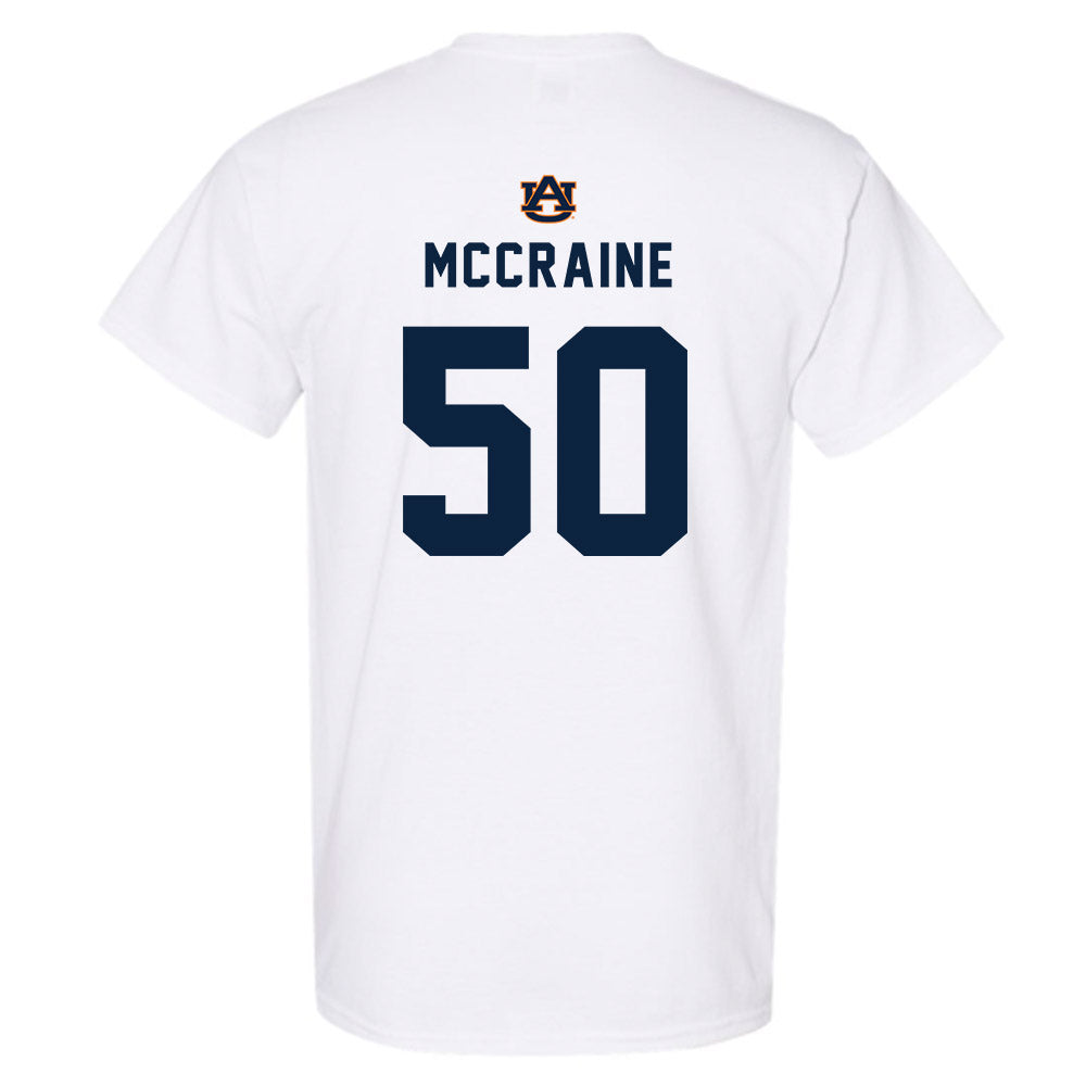 Auburn - NCAA Baseball : Brandon McCraine - Replica Shersey T-Shirt-1