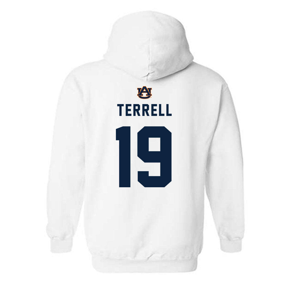 Auburn - NCAA Baseball : Bub Terrell - Replica Shersey Hooded Sweatshirt-1