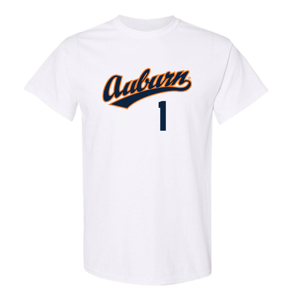 Auburn - NCAA Baseball : Ryne Farber - Replica Shersey T-Shirt-0