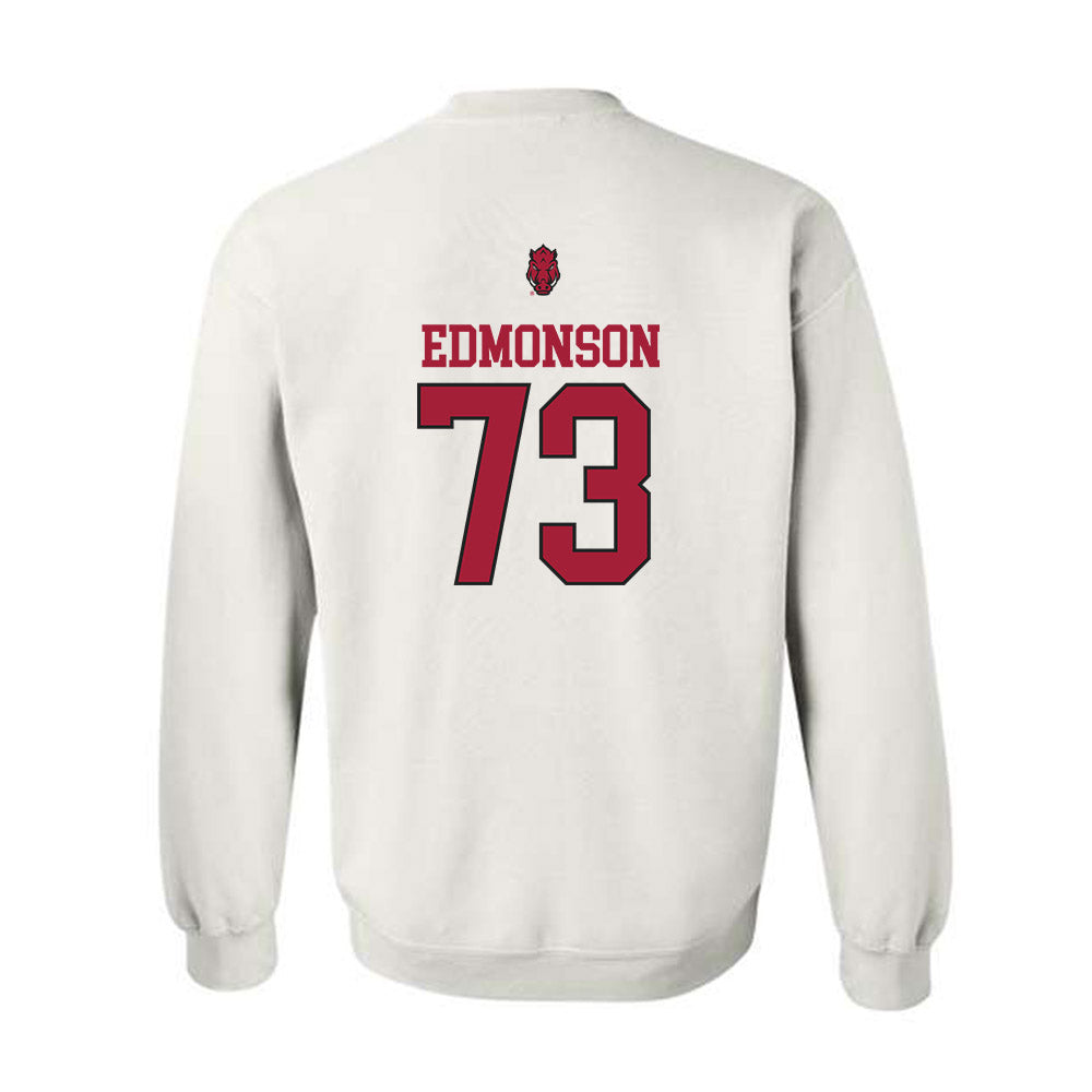 Arkansas - NCAA Football : Brooks Edmonson - Classic Shersey Crewneck Sweatshirt-1