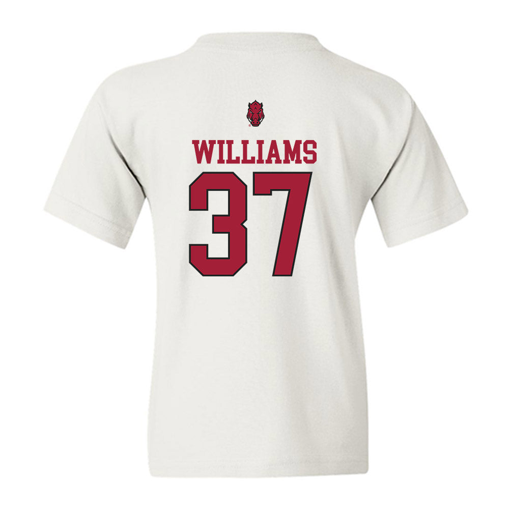 Arkansas - NCAA Baseball : Luke Williams - Classic Shersey Youth T-Shirt-1