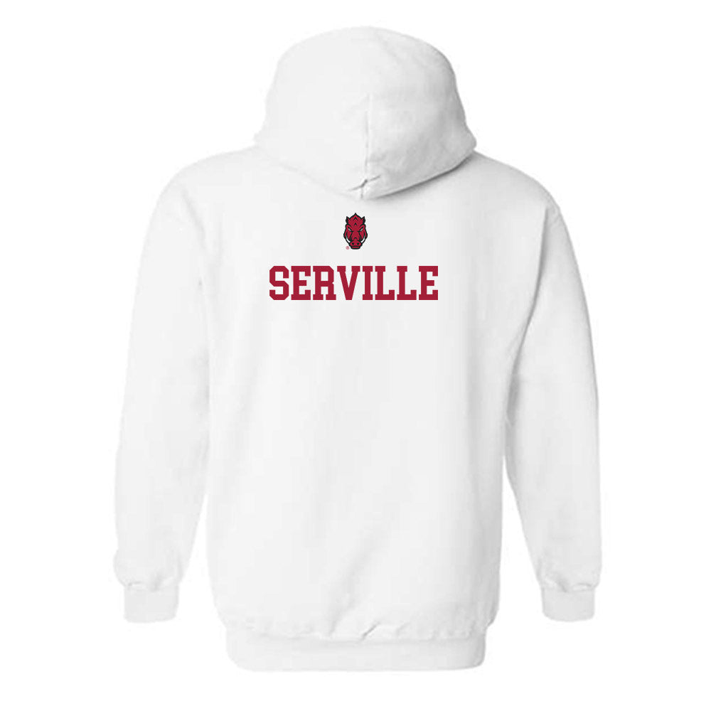 Arkansas - NCAA Women's Track & Field : Rae-Anne Serville - Classic Shersey Hooded Sweatshirt-1