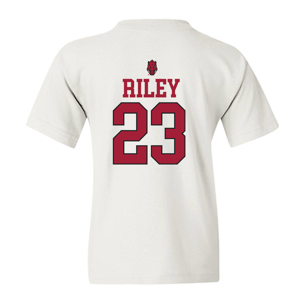 Arkansas - NCAA Women's Soccer : Ella Riley - Classic Shersey Youth T-Shirt-1