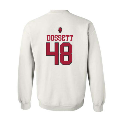 Arkansas - NCAA Baseball : Cooper Dossett - Classic Shersey Crewneck Sweatshirt-1