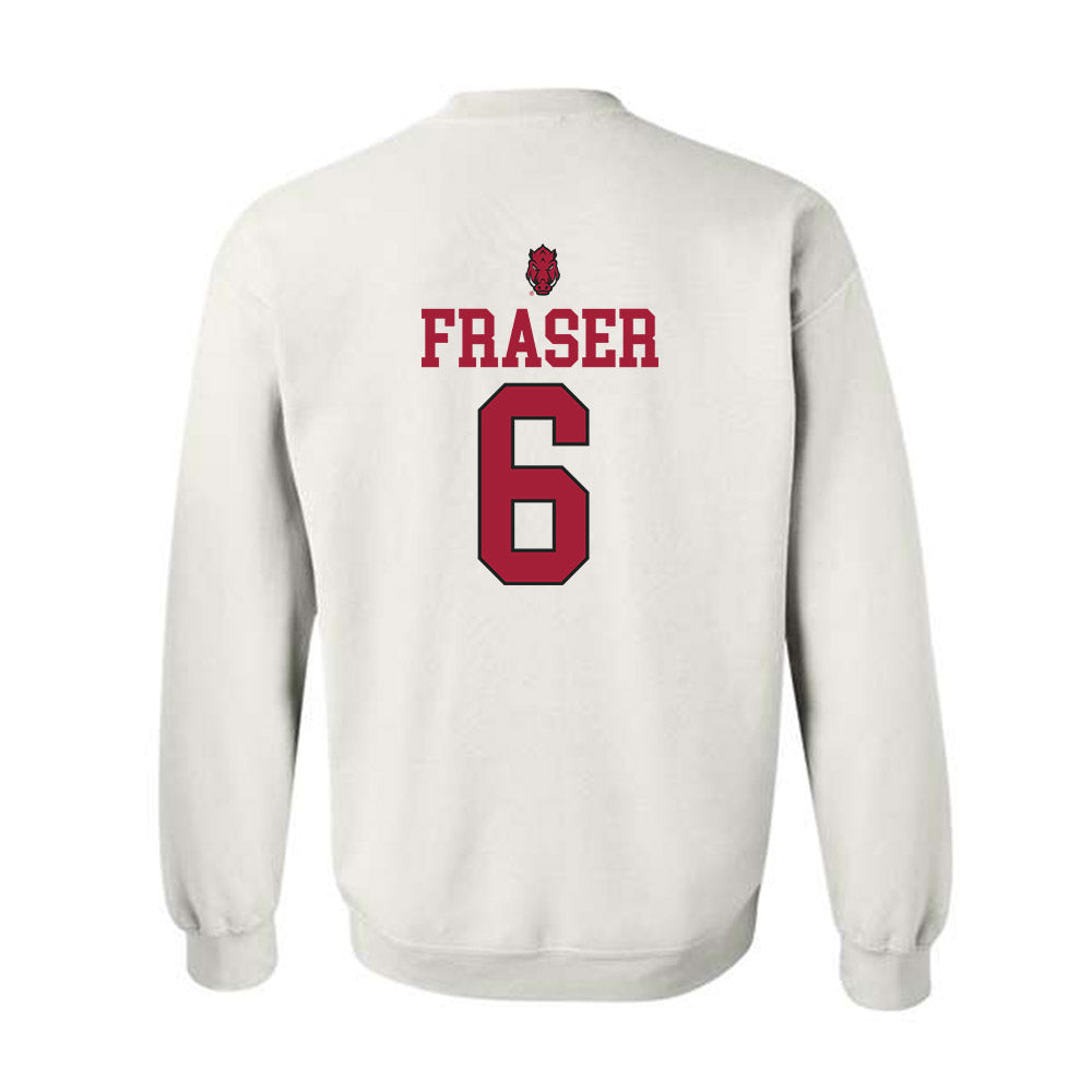 Arkansas - NCAA Baseball : Gabe Fraser - Classic Shersey Crewneck Sweatshirt-1