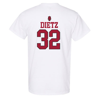Arkansas - NCAA Baseball : Hunter Dietz - Classic Shersey T-Shirt-1