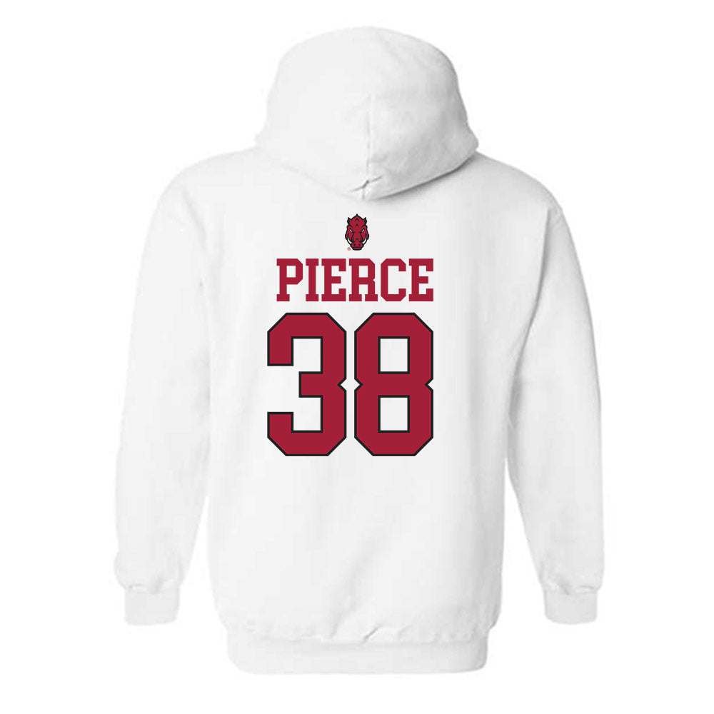 Arkansas - NCAA Football : Anton Pierce - Classic Shersey Hooded Sweatshirt-1