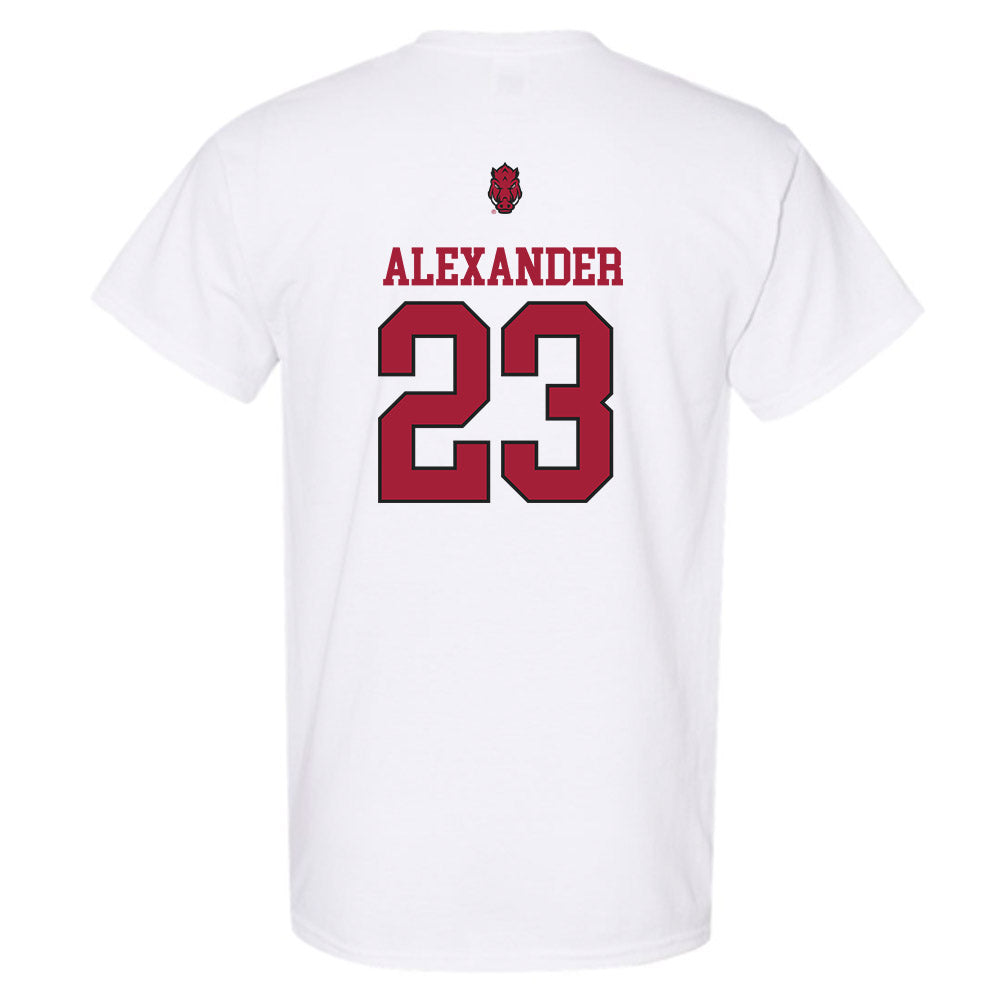 Arkansas - NCAA Women's Volleyball : Aleki Alexander - Classic Shersey T-Shirt-1