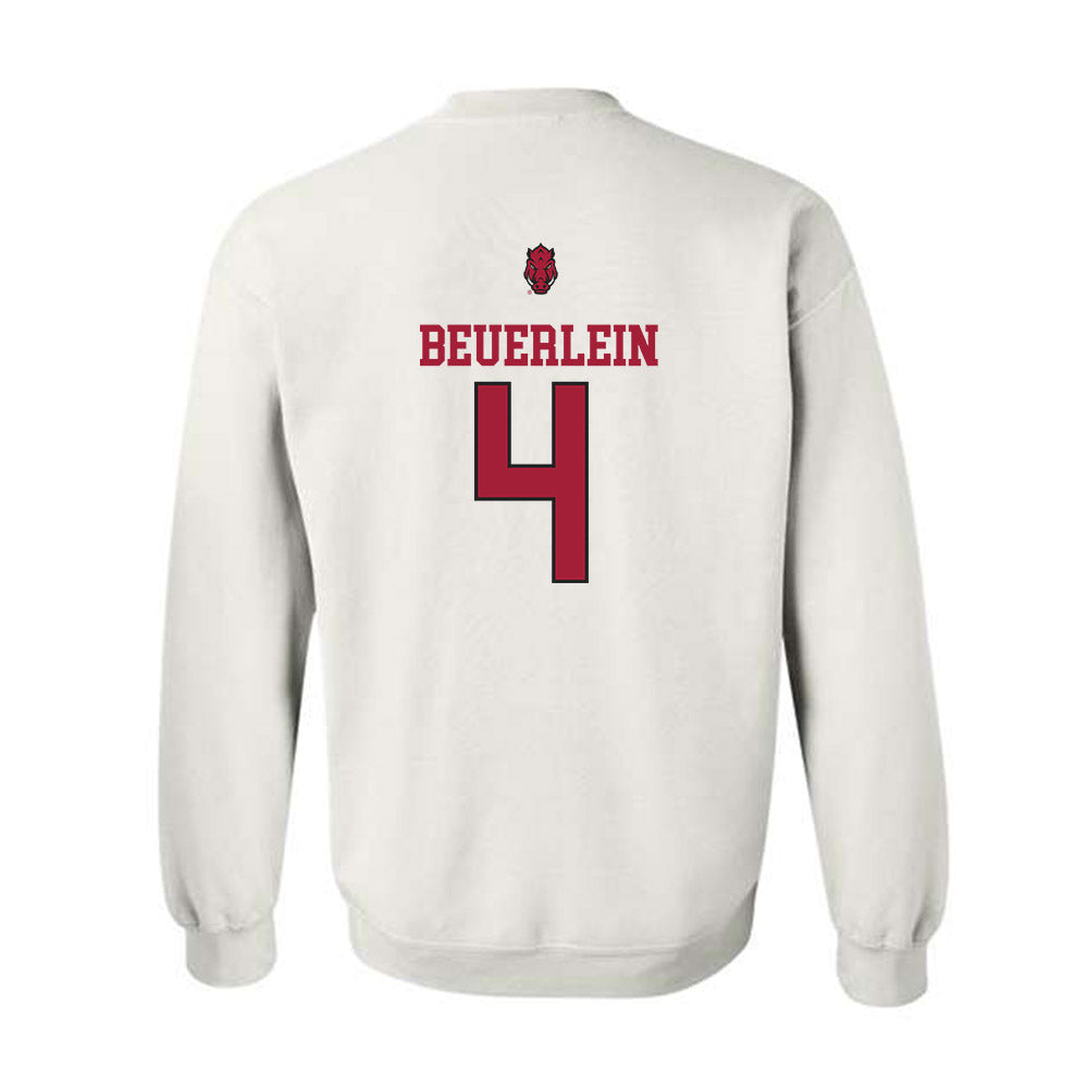 Arkansas - NCAA Softball : Reis Beuerlein - Classic Shersey Crewneck Sweatshirt-1