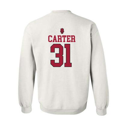 Arkansas - NCAA Baseball : Dylan Carter - Classic Shersey Crewneck Sweatshirt-1