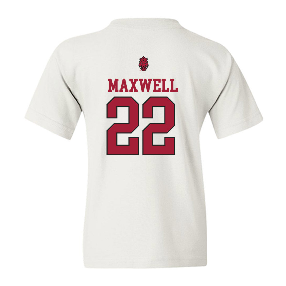 Arkansas - NCAA Baseball : Logan Maxwell - Classic Shersey Youth T-Shirt-1