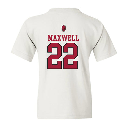 Arkansas - NCAA Baseball : Logan Maxwell - Classic Shersey Youth T-Shirt-1