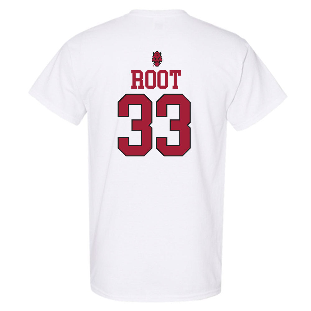 Arkansas - NCAA Baseball : Zach Root - Classic Shersey T-Shirt-1