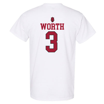 Arkansas - NCAA Football : Larry Worth - Classic Shersey T-Shirt-1