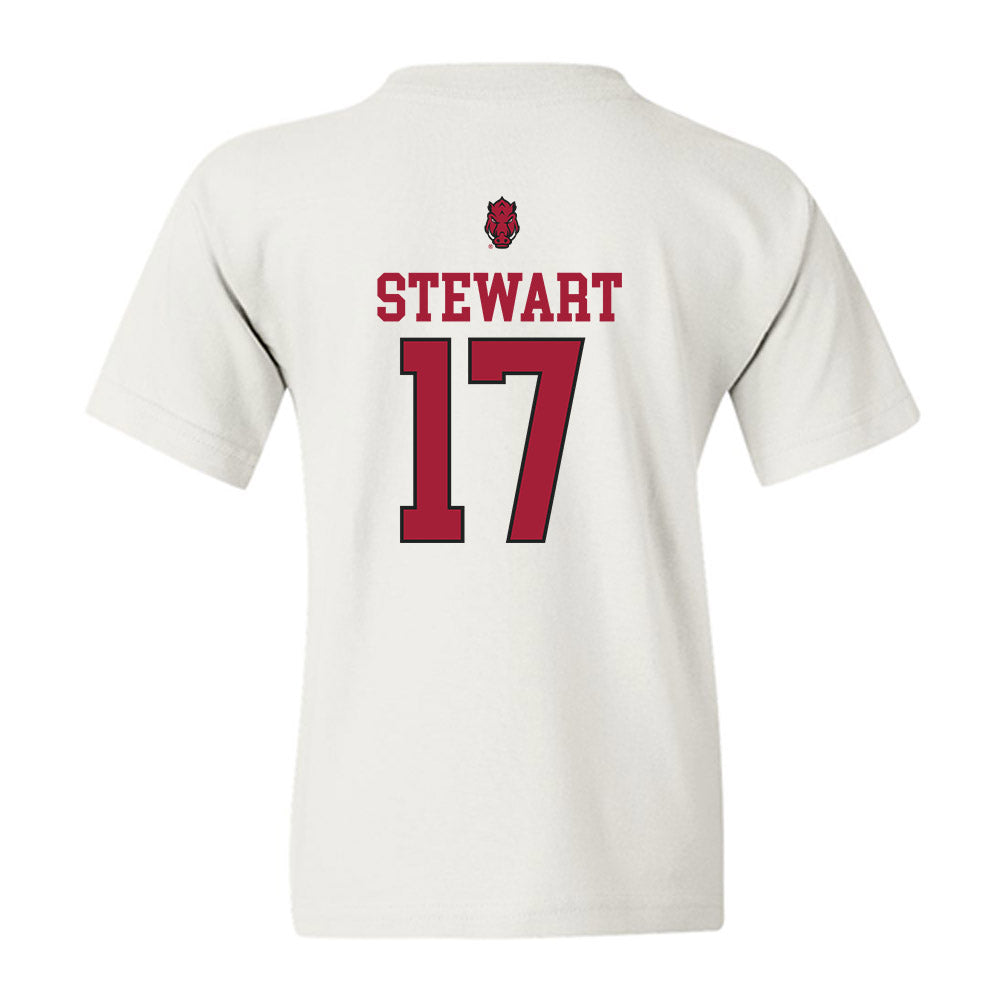 Arkansas - NCAA Baseball : Zack Stewart - Classic Shersey Youth T-Shirt-1