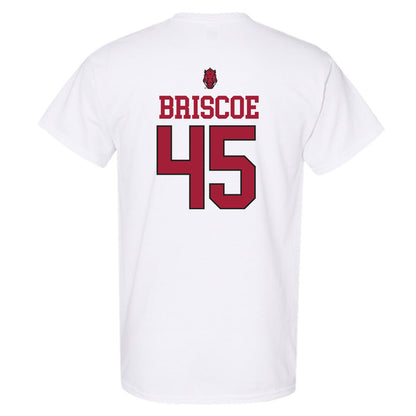 Arkansas - NCAA Baseball : Tye Briscoe - Classic Shersey T-Shirt-1