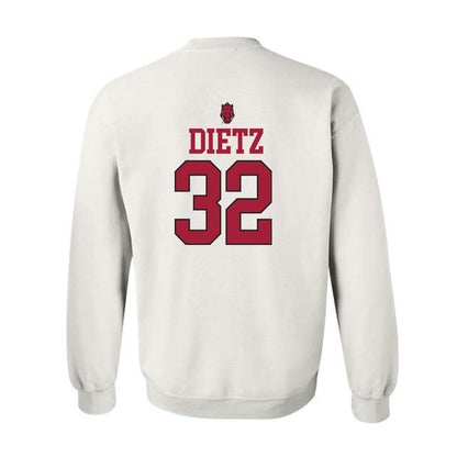 Arkansas - NCAA Baseball : Hunter Dietz - Classic Shersey Crewneck Sweatshirt-1