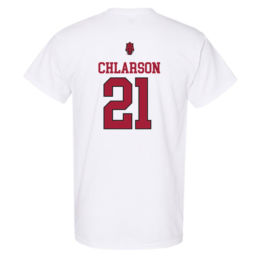 Arkansas - NCAA Women's Basketball : Ashlynn Chlarson - Classic Shersey T-Shirt-1