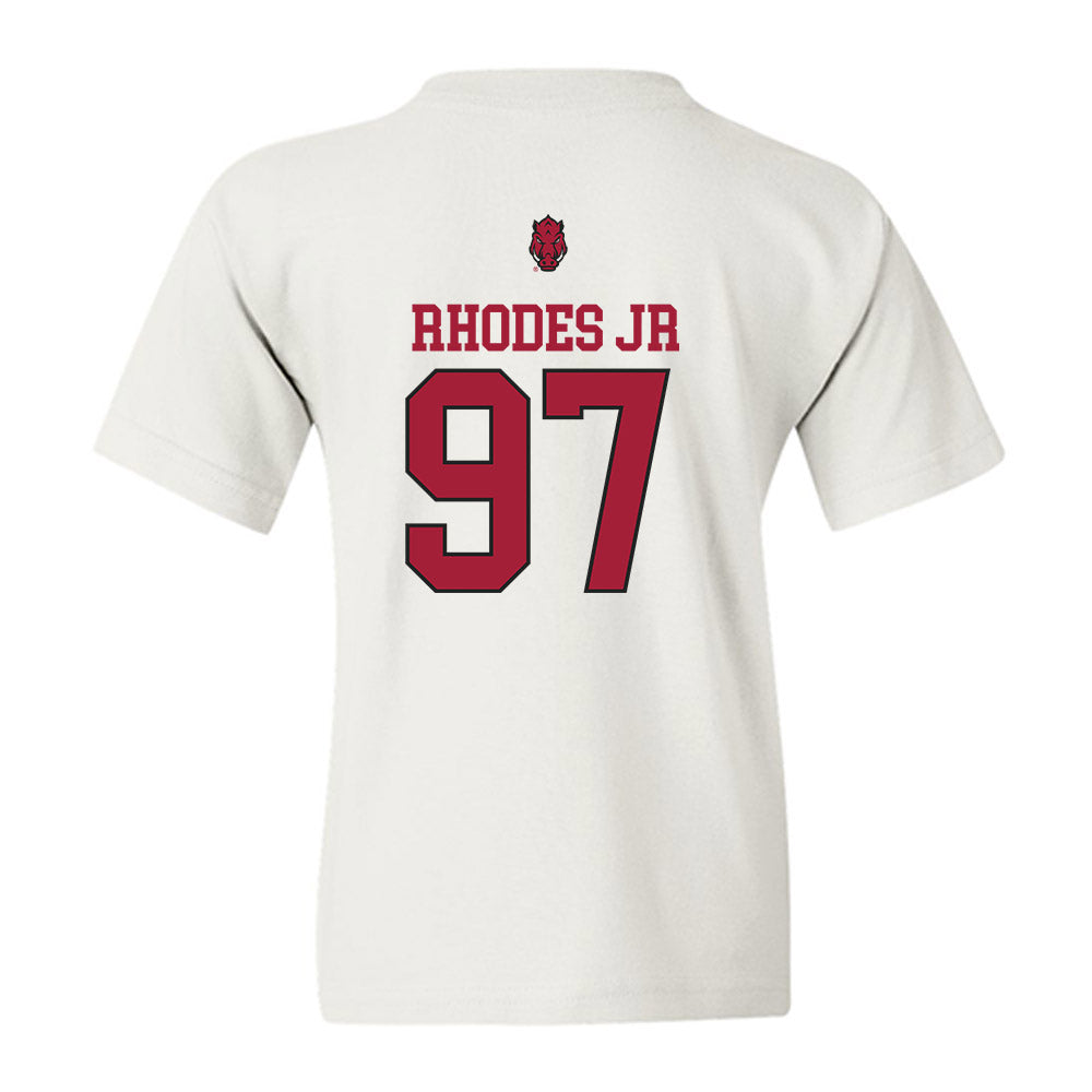 Arkansas - NCAA Football : Quincy Rhodes Jr - Classic Shersey Youth T-Shirt-1