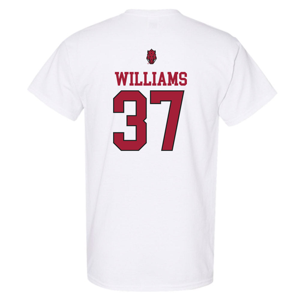 Arkansas - NCAA Baseball : Luke Williams - Classic Shersey T-Shirt-1