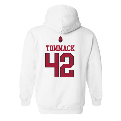 Arkansas - NCAA Women's Soccer : Taylor Tommack - Classic Shersey Hooded Sweatshirt-1