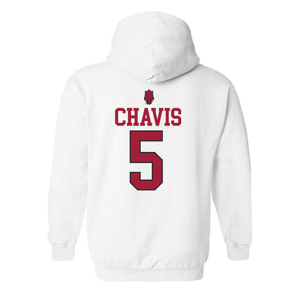 Arkansas - NCAA Men's Basketball : Cash Chavis - Classic Shersey Hooded Sweatshirt