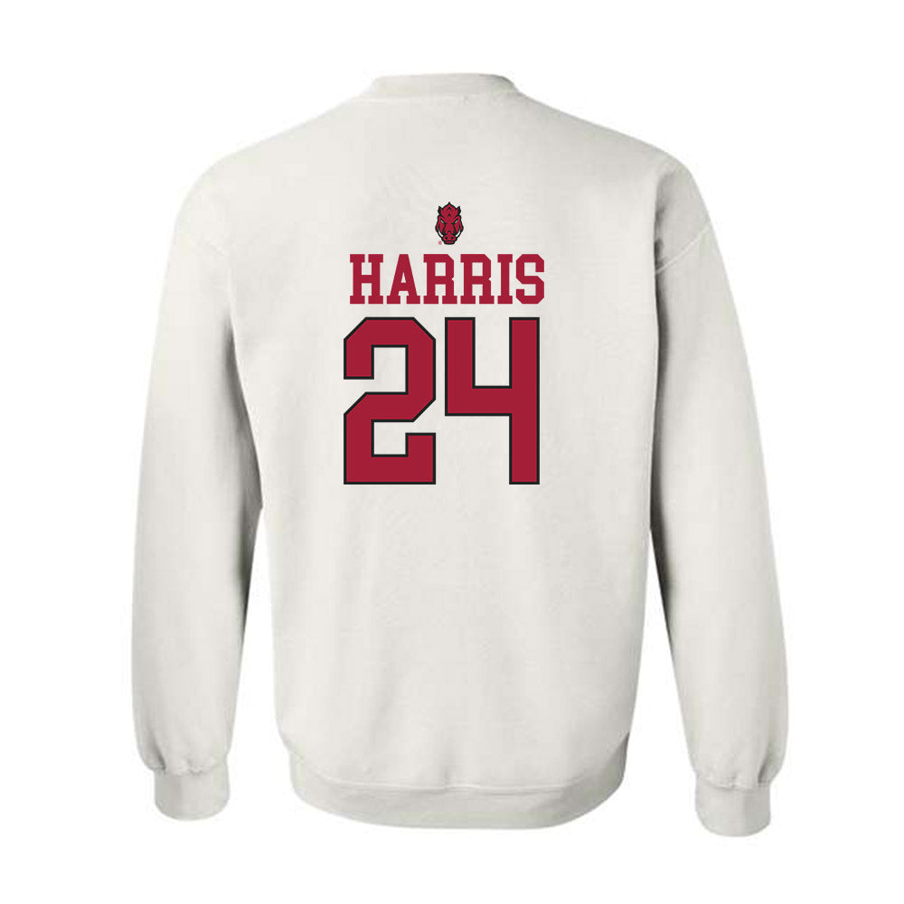 Arkansas - NCAA Football : Andrew Harris - Classic Shersey Crewneck Sweatshirt-1