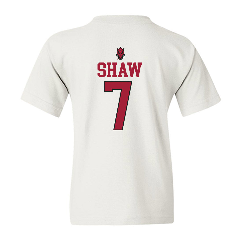 Arkansas - NCAA Football : Bradley Shaw - Classic Shersey Youth T-Shirt-1