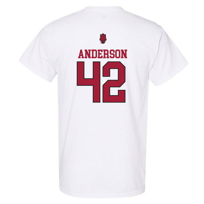 Arkansas - NCAA Baseball : Michael Anderson - Classic Shersey T-Shirt-1