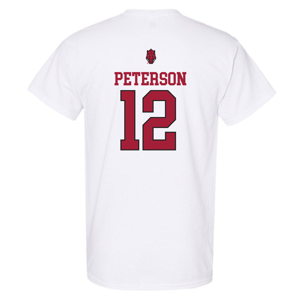 Arkansas - NCAA Baseball : Elliott Peterson - Classic Shersey T-Shirt-1