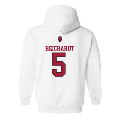 Arkansas - NCAA Softball : Ashtyn Reichardt - Classic Shersey Hooded Sweatshirt-1