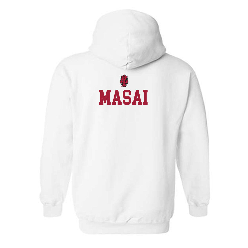 Arkansas - NCAA Men's Cross Country : Brian Masai - Classic Shersey Hooded Sweatshirt-1