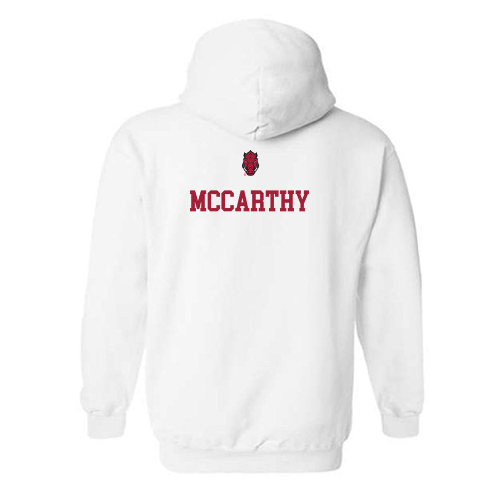 Arkansas - NCAA Women's Tennis : Morgan McCarthy - Classic Shersey Hooded Sweatshirt-1