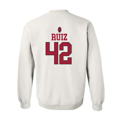 Arkansas - NCAA Baseball : Damian Ruiz - Classic Shersey Crewneck Sweatshirt-1