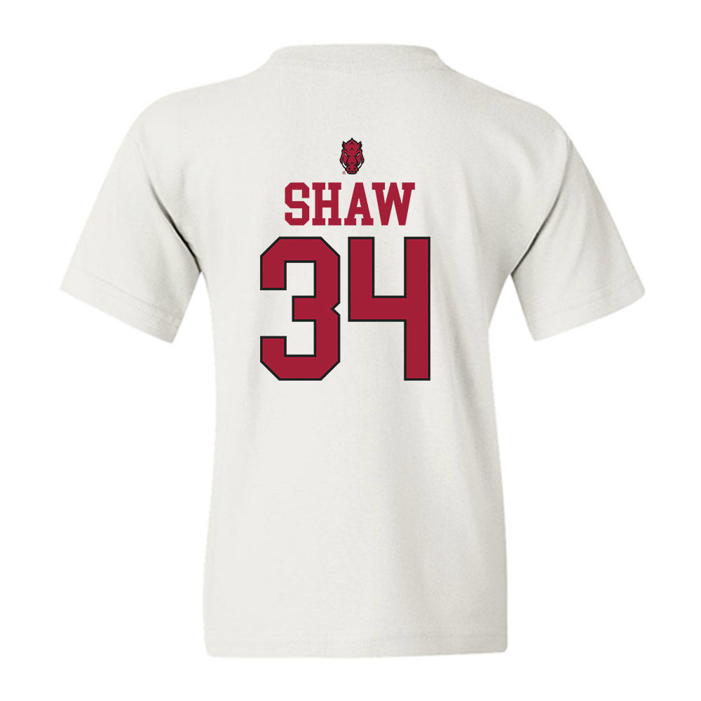 Arkansas - NCAA Football : Jabrae Shaw - Classic Shersey Youth T-Shirt-1