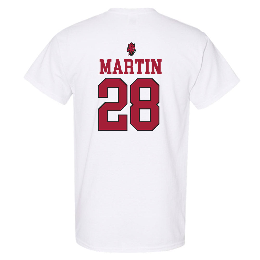 Arkansas - NCAA Baseball : Jordan Martin - Classic Shersey T-Shirt-1