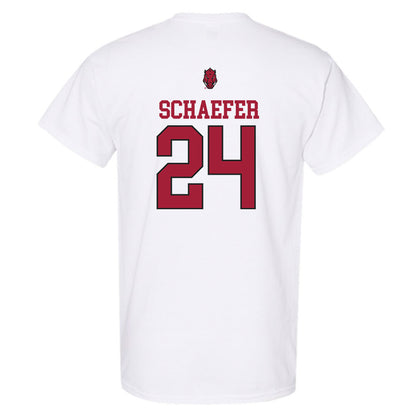 Arkansas - NCAA Baseball : Landon Schaefer - Classic Shersey T-Shirt-1