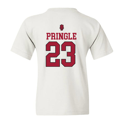Arkansas - NCAA Men's Basketball : Nick Pringle - Classic Shersey Youth T-Shirt-1