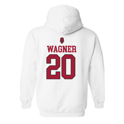 Arkansas - NCAA Women's Soccer : Natalie Wagner - Classic Shersey Hooded Sweatshirt-1