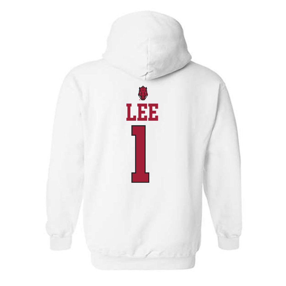 Arkansas - NCAA Football : Phillip Lee - Classic Shersey Hooded Sweatshirt-1