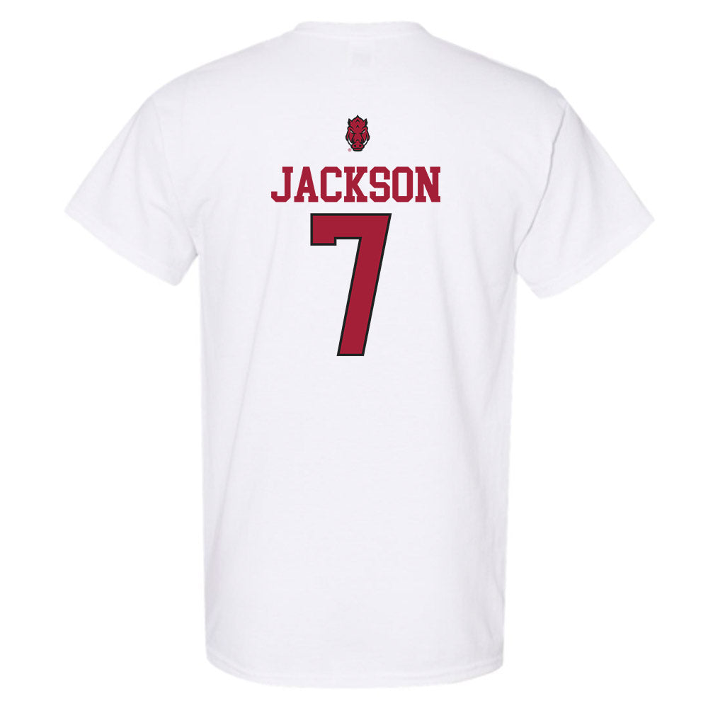 Arkansas - NCAA Football : Kenneth Jackson - Classic Shersey T-Shirt-1