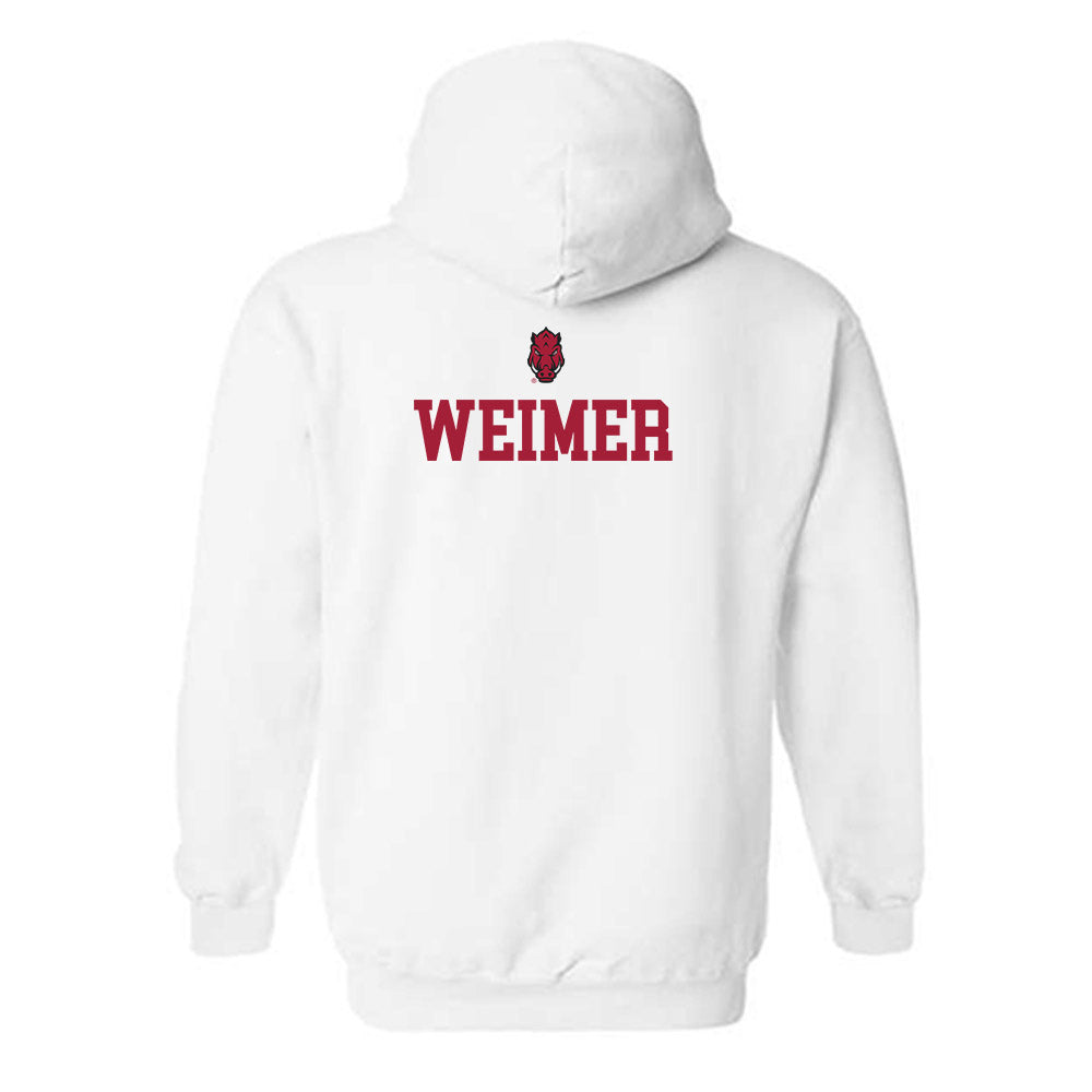 Arkansas - NCAA Women's Track & Field : Bradley Weimer - Classic Shersey Hooded Sweatshirt-1