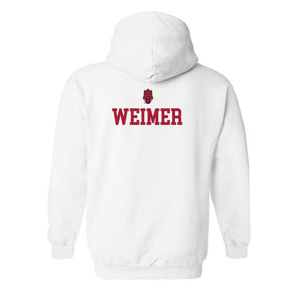 Arkansas - NCAA Women's Track & Field : Bradley Weimer - Classic Shersey Hooded Sweatshirt-1